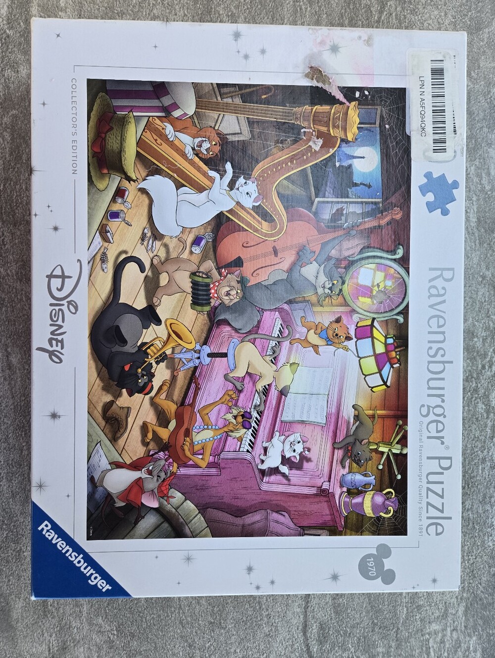 Ravensburger Disney's Aristocats Collectors Edition Puzzle - 1,000 Pieces